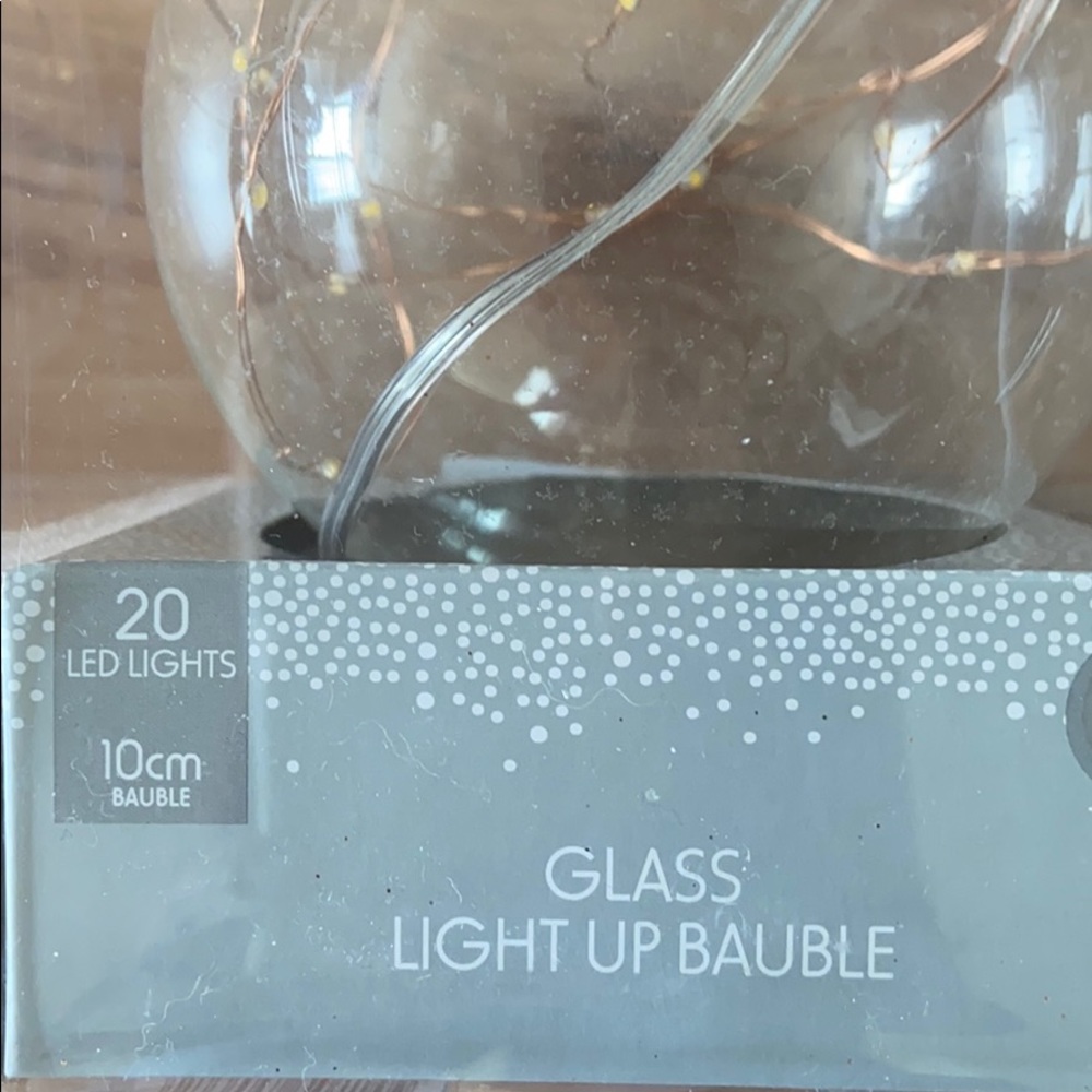 Anko Glass Light up Bubble - Picture 11 of 16